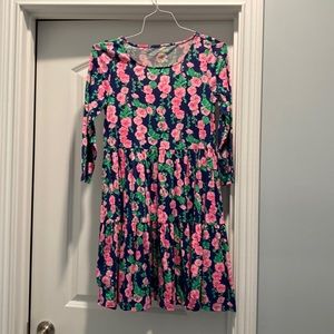 Lilly Pulitzer 3/4 sleeve swing dress